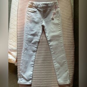 Vineyard vines: girls white jeans (size 6)